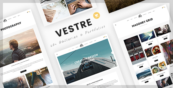 Vestre | Creative Photography & Portfolio WordPress Theme Logo